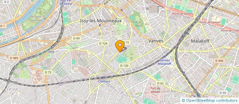 localisation de l'entreprise MADAME MARINA PANKRATOVA à ISSY-LES-MOULINEAUX