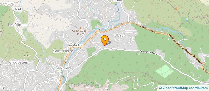 localisation de l'entreprise MADAME MARINA PAOLETTI  TOULON