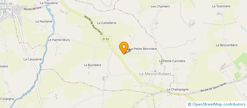 localisation de l'entreprise MADAME MARINA PARIS  LE MESNIL-ROBERT