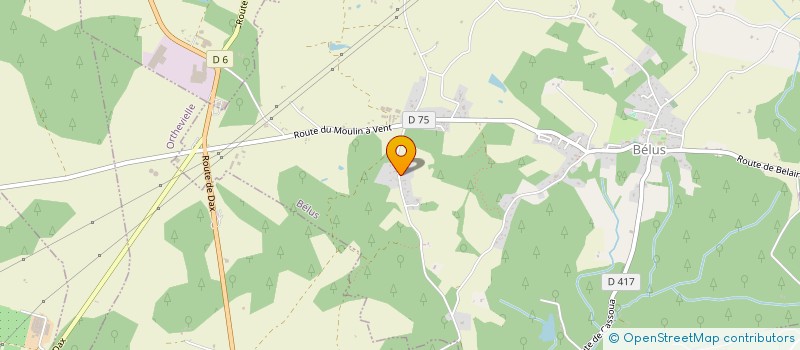 localisation de l'entreprise MADAME MARINA PAUL  BELUS