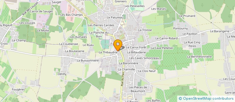 localisation de l'entreprise MADAME MARINA PERRICHER  AVOINE