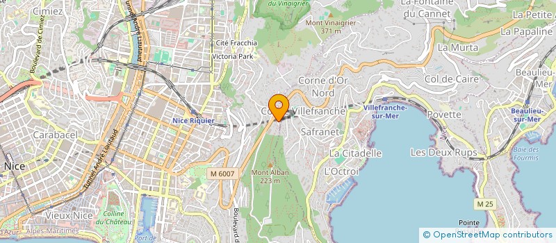 localisation de l'entreprise MADAME MARINA PISANO à NICE