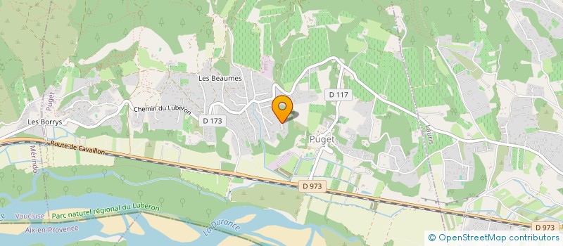 localisation de l'entreprise MADAME MARINA PLAISANT  PUGET