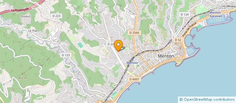 localisation de l'entreprise MADAME MARINA QUINTOIS à MENTON