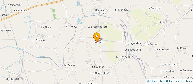 localisation de l'entreprise MADAME MARINA QUIRIN à LA NOE BLANCHE