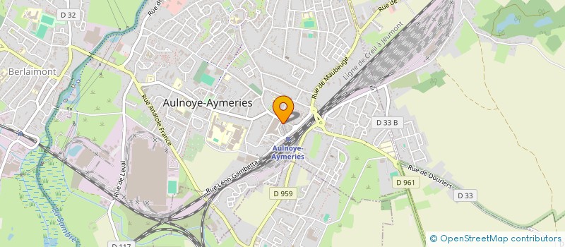 localisation de l'entreprise MADAME MARINA RADOUAN à AULNOYE-AYMERIES