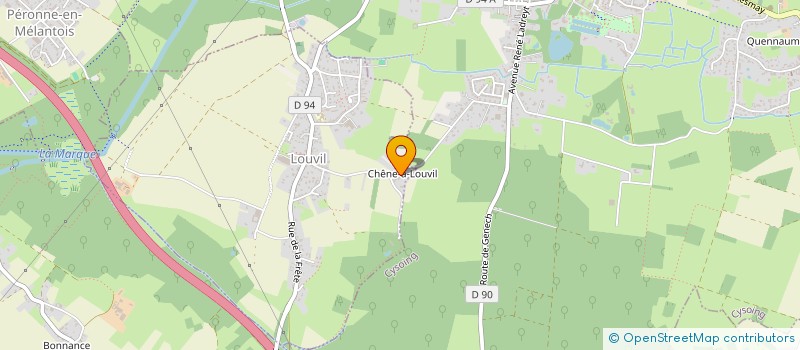 localisation de l'entreprise MADAME MARINA RIBEIRO  LOUVIL