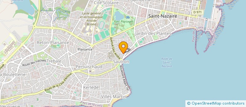 localisation de l'entreprise MADAME MARINA RICO à SAINT-NAZAIRE