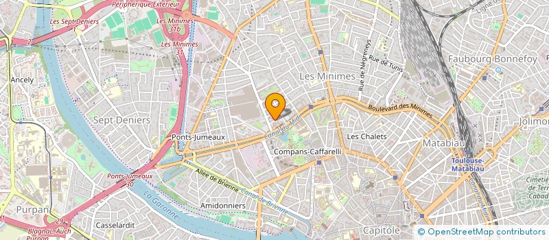 localisation de l'entreprise MADAME MARINA RODRIGUES  TOULOUSE