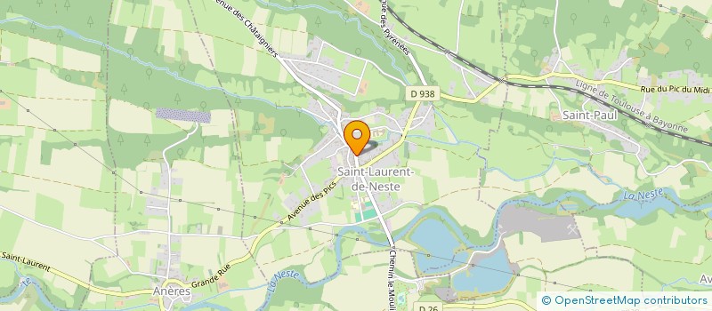 localisation de l'entreprise MADAME MARINA RODRIGUEZ  CANTAOUS