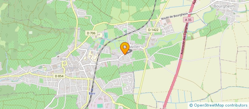 localisation de l'entreprise MADAME MARINA ROECKEL  GERTWILLER