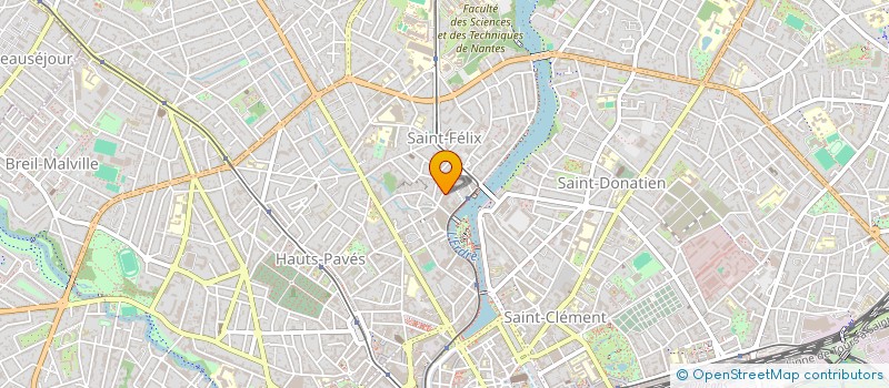 localisation de l'entreprise MADAME MARINA ROULLIER à NANTES