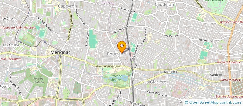 localisation de l'entreprise MADAME MARINA ROUSSEAU  MERIGNAC