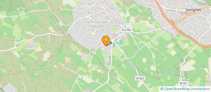 localisation de l'entreprise MADAME MARINA ROUX  SAINT-GEORGES-D'ORQUES