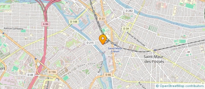 localisation de l'entreprise MADAME MARINA ROUX à SAINT-MAUR-DES-FOSSES