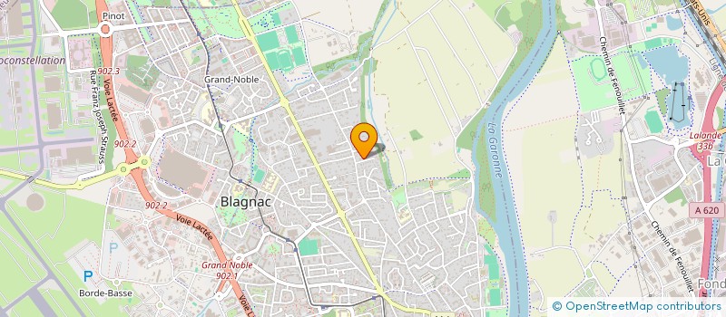 localisation de l'entreprise MADAME MARINA RUSSO à BLAGNAC