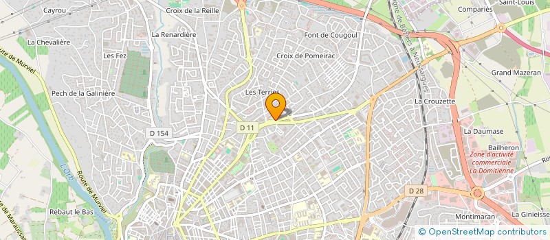 localisation de l'entreprise MADAME MARINA SANTORO à BEZIERS