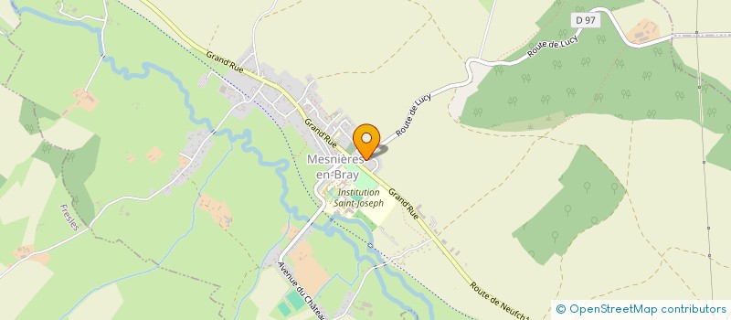 localisation de l'entreprise MADAME MARINA SAVREUX  MESNIERES-EN-BRAY