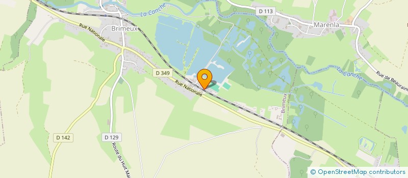 localisation de l'entreprise MADAME MARINA SCHAWANN  BRIMEUX