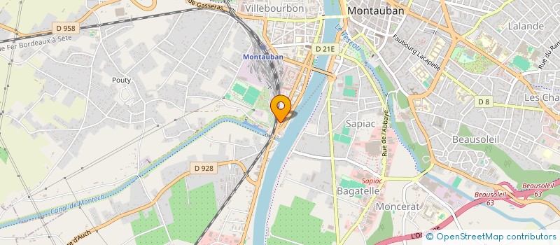 localisation de l'entreprise MADAME MARINA SCHULER  MONTAUBAN