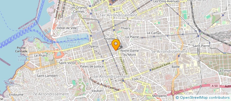 localisation de l'entreprise MADAME MARINA SELLIMOUTOU à MARSEILLE 6