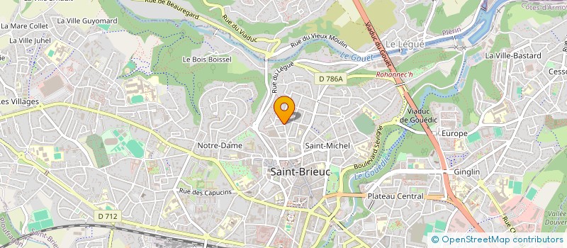 localisation de l'entreprise MADAME MARINA SENKOUS à SAINT-BRIEUC