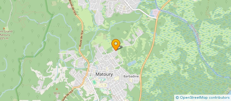 localisation de l'entreprise MADAME MARINA SERBIN  MATOURY