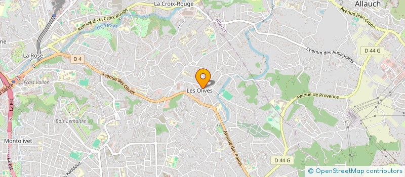 localisation de l'entreprise MADAME MARINA SEREIN à MARSEILLE