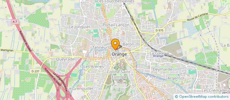 localisation de l'entreprise MADAME MARINA SERRANO  ORANGE