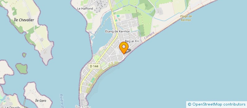 localisation de l'entreprise MADAME MARINA SERRE  ILE-TUDY