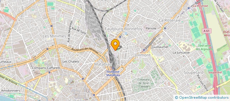 localisation de l'entreprise MADAME MARINA SERY à TOULOUSE