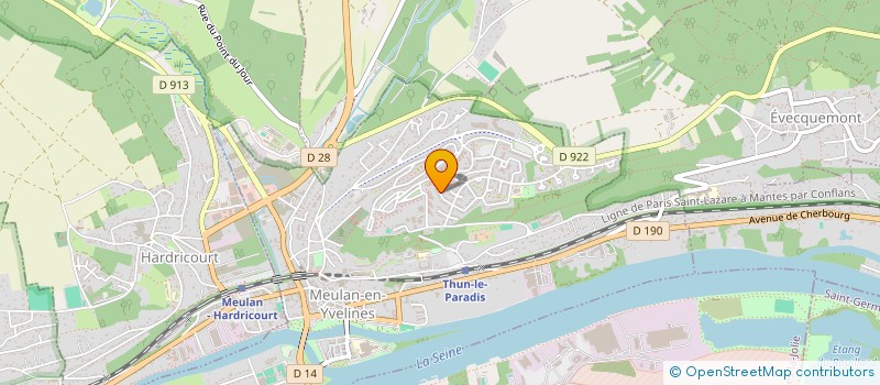 localisation de l'entreprise MADAME MARINA SILVA MOCO FIGUEIREDO  MEULAN-EN-YVELINES