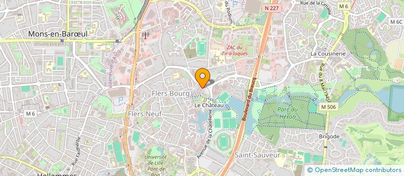 localisation de l'entreprise MADAME MARINA SIUDA  VILLENEUVE-D'ASCQ