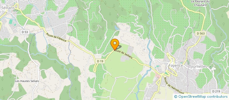 localisation de l'entreprise MADAME MARINA SOKOLOVA  FAYENCE