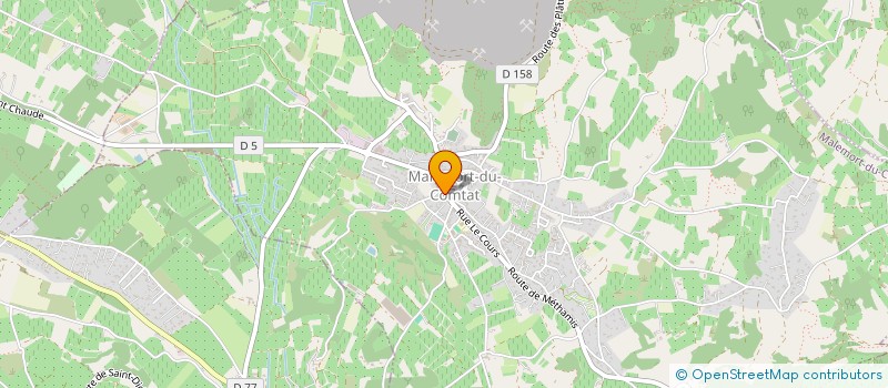 localisation de l'entreprise MADAME MARINA SOLAZ  MALEMORT-DU-COMTAT