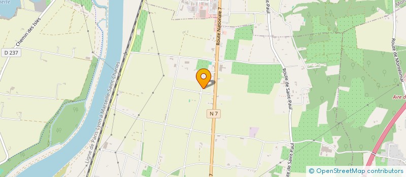 localisation de l'entreprise MADAME MARINA STACHETTI  CHATEAUNEUF-DU-RHONE