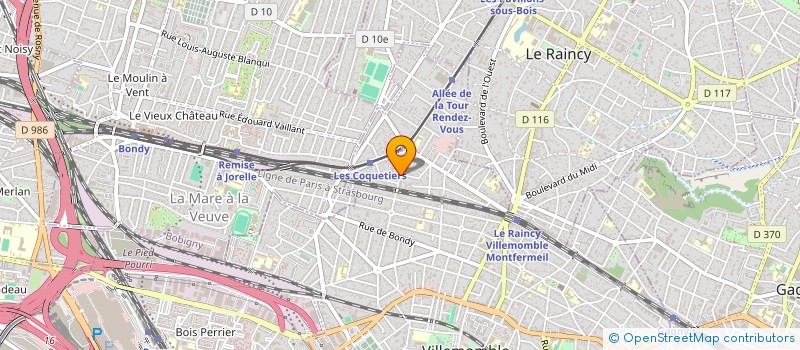 localisation de l'entreprise MADAME MARINA STEFANESCU à VILLEMOMBLE