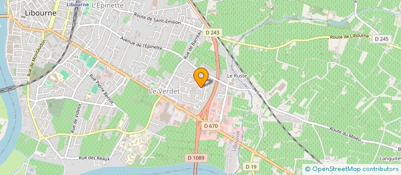 localisation de l'entreprise MADAME MARINA SZWAJA  LAPOUYADE