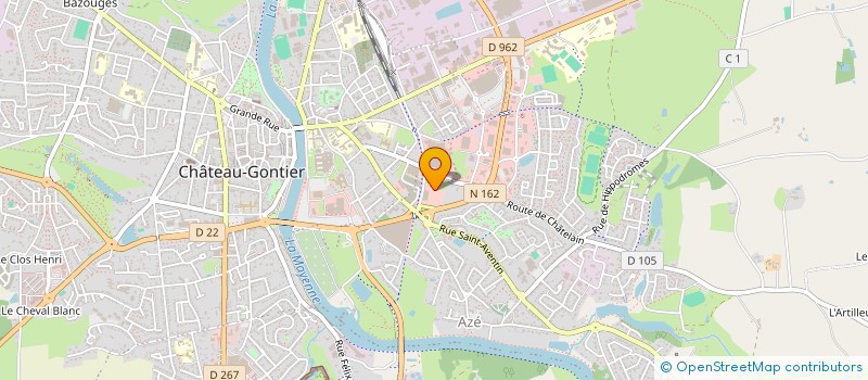 localisation de l'entreprise MADAME MARINA TALIBARD  CHATEAU-GONTIER-SUR-MAYENNE