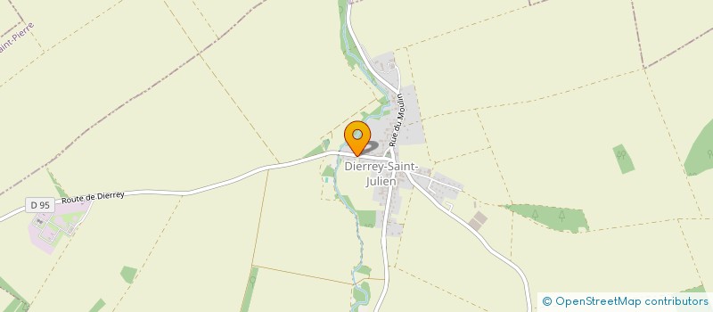 localisation de l'entreprise MADAME MARINA TALLEMET  DIERREY-SAINT-JULIEN