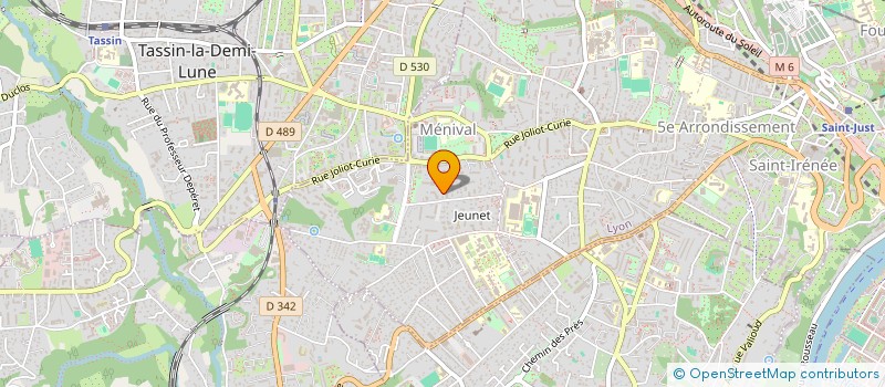 localisation de l'entreprise MADAME MARINA TERDJIMI  LYON