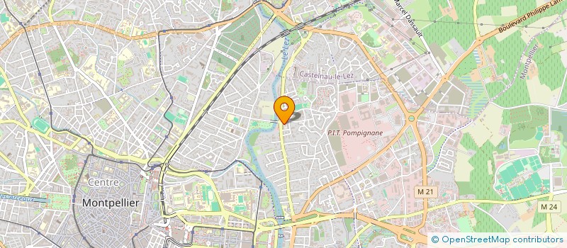 localisation de l'entreprise MADAME MARINA TERENTII à MONTPELLIER