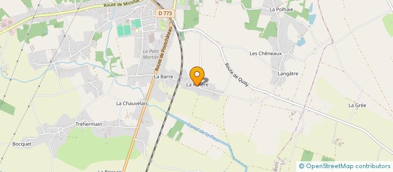 localisation de l'entreprise MADAME MARINA TESSIER à SAINT-GILDAS-DES-BOIS