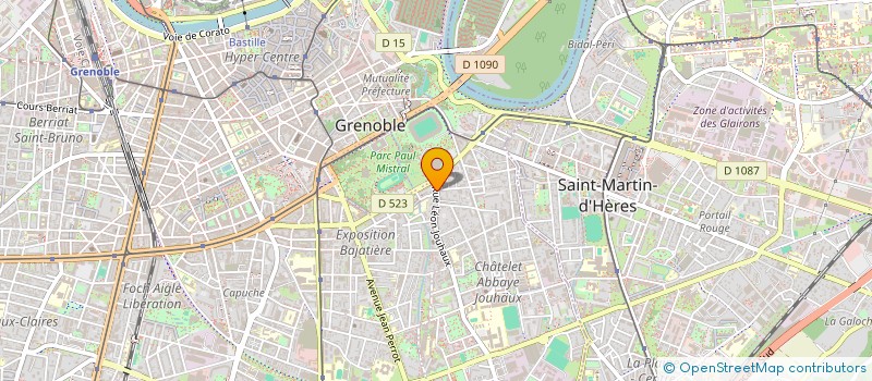 localisation de l'entreprise MADAME MARINA THOILLIEZ à GRENOBLE