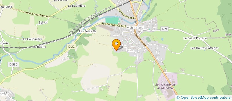 localisation de l'entreprise MADAME MARINA THOREAU  EVRON