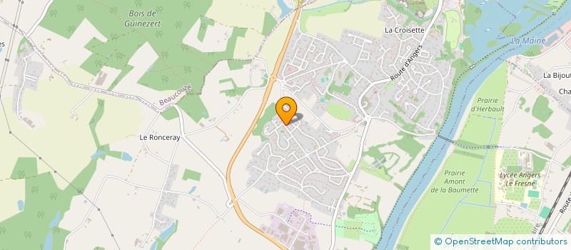 localisation de l'entreprise MADAME MARINA TROTTIER  BOUCHEMAINE