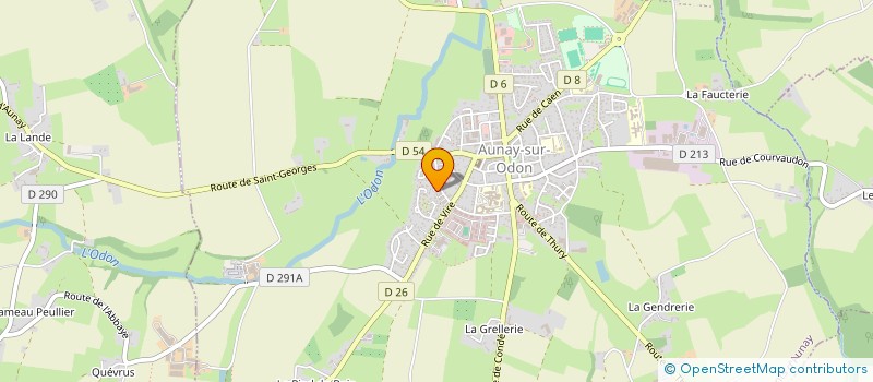 localisation de l'entreprise MADAME MARINA TUFFIGO  LES MONTS D'AUNAY