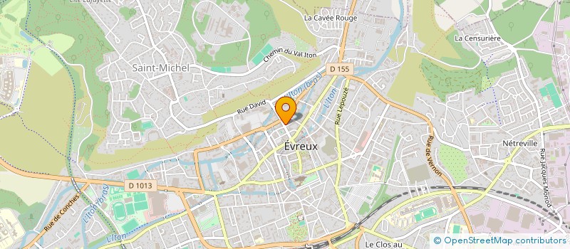 localisation de l'entreprise MADAME MARINA TULOUP à EVREUX