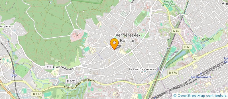 localisation de l'entreprise MADAME MARINA TURCHI à VERRIERES-LE-BUISSON