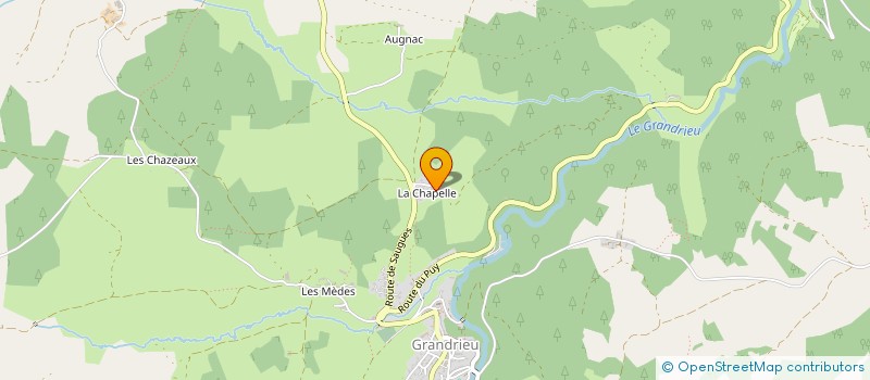 localisation de l'entreprise MADAME MARINA VALANTIN  GRANDRIEU